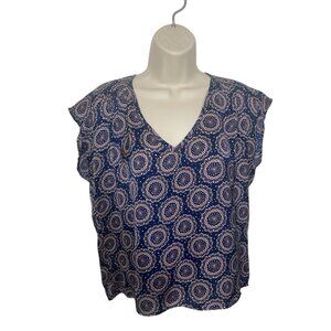 COLLECTIVE CONCEPTS Women's Size Petite Small Nathaniel V-Neck Blouse Stich Fix